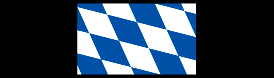 Nimm all deinen Mut zusammen: Diese bayerische Rautenflagge enthält einen gravierenden Fehler.