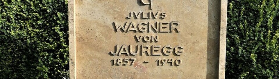 Das Familiengrab von Julius Wagner-Jauregg auf dem Wiener Zentralfriedhof.