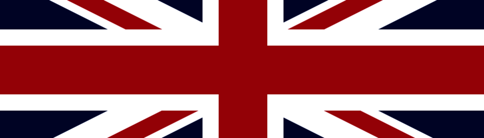 Union Jack, die Flagge des Vereinigten Königreichs.