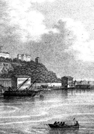 Hafen von Odessa um 1850.